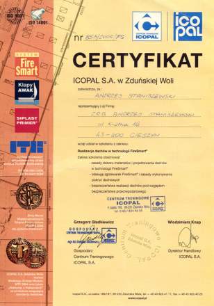 ICOPAL S.A. - Materiały pokryciowe i ochronne